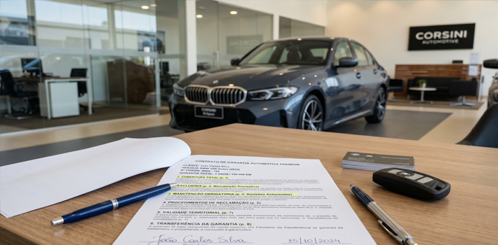 Garantia em veículos usados: o que realmente está coberto e o que exige atenção
